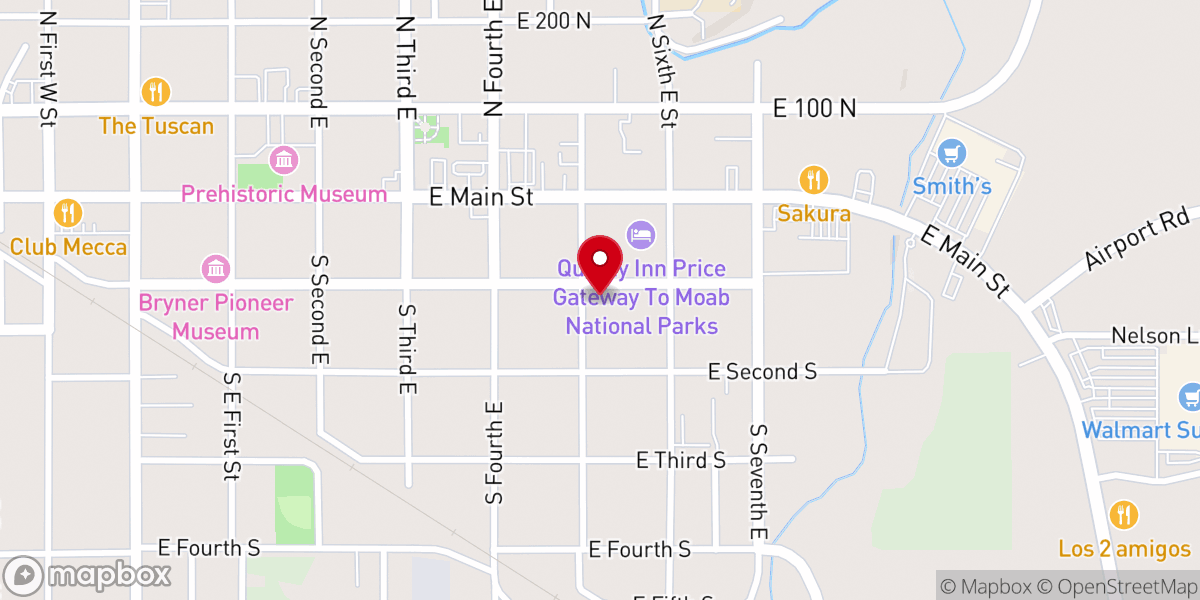 Map showing location of Oasis Community Church