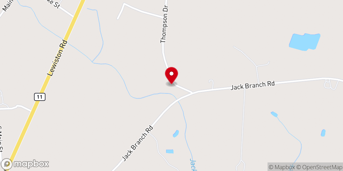 Map showing location of St Luke Healing Temple