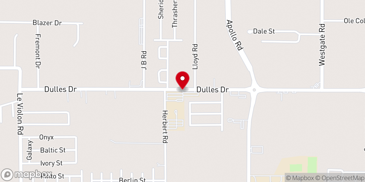 Map showing location of Family Life Church