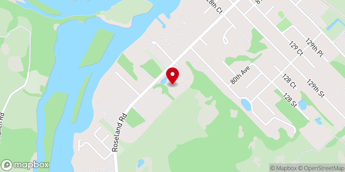 Map showing location of Community Baptist Church