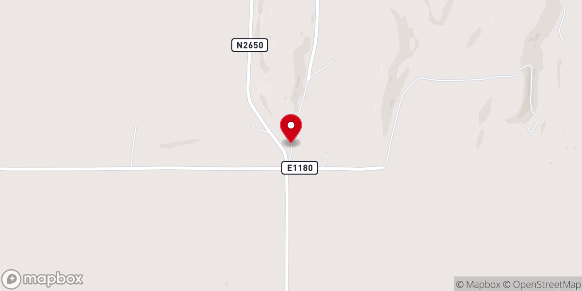Map showing location of Long View Church