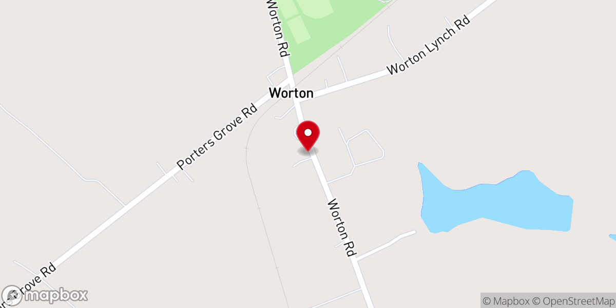 Map showing location of Union Church