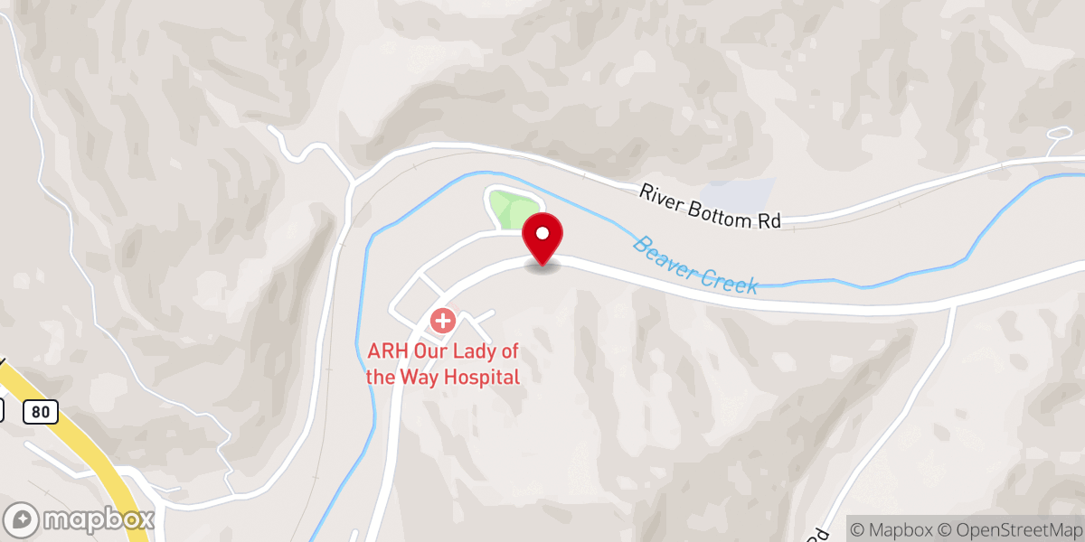 Map showing location of Trinity Chapel