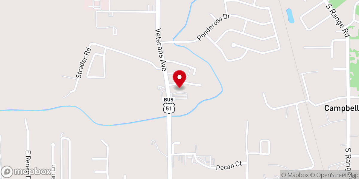 Map showing location of The Mission International Community Center