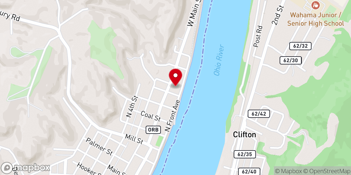 Map showing location of Rejoicing Life Church