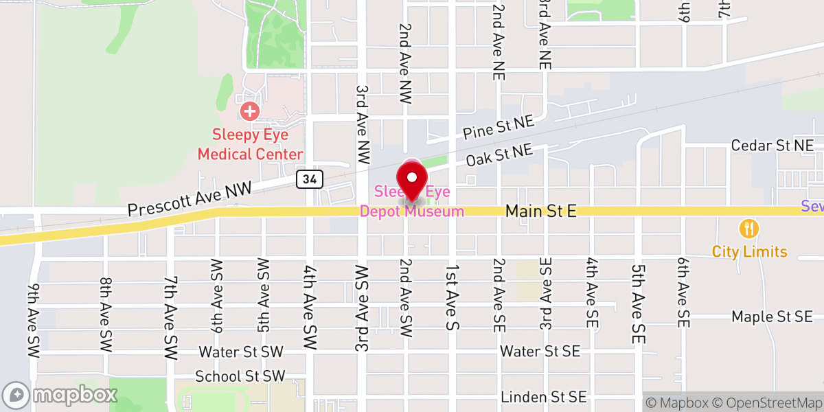Map showing location of Open Bible Church