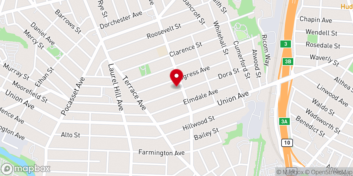 Map showing location of Kingdom Life Ministries
