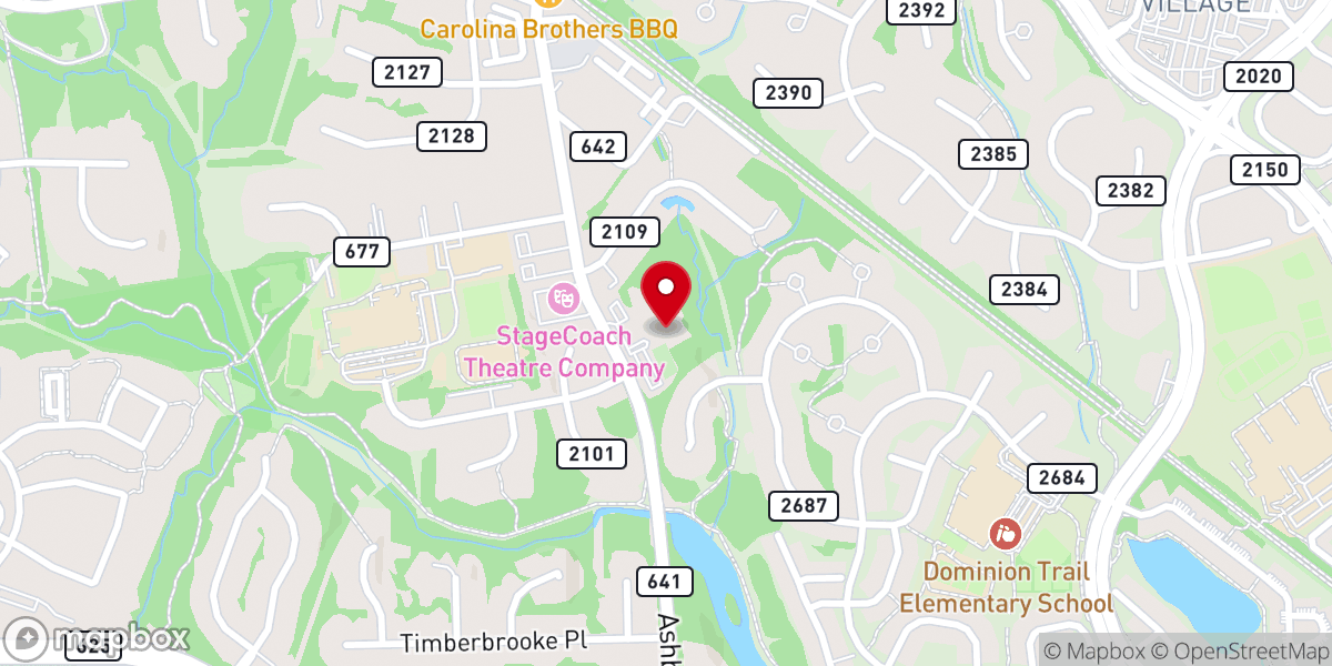 Map showing location of APC Celebration Preschool