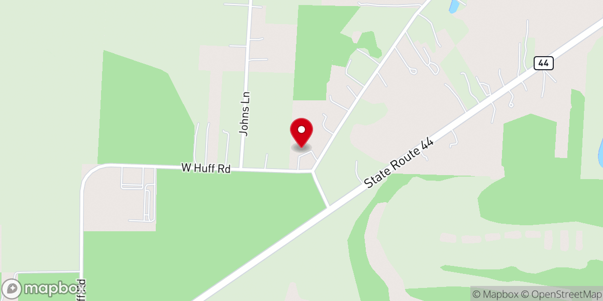 Map showing location of Real Impact Church
