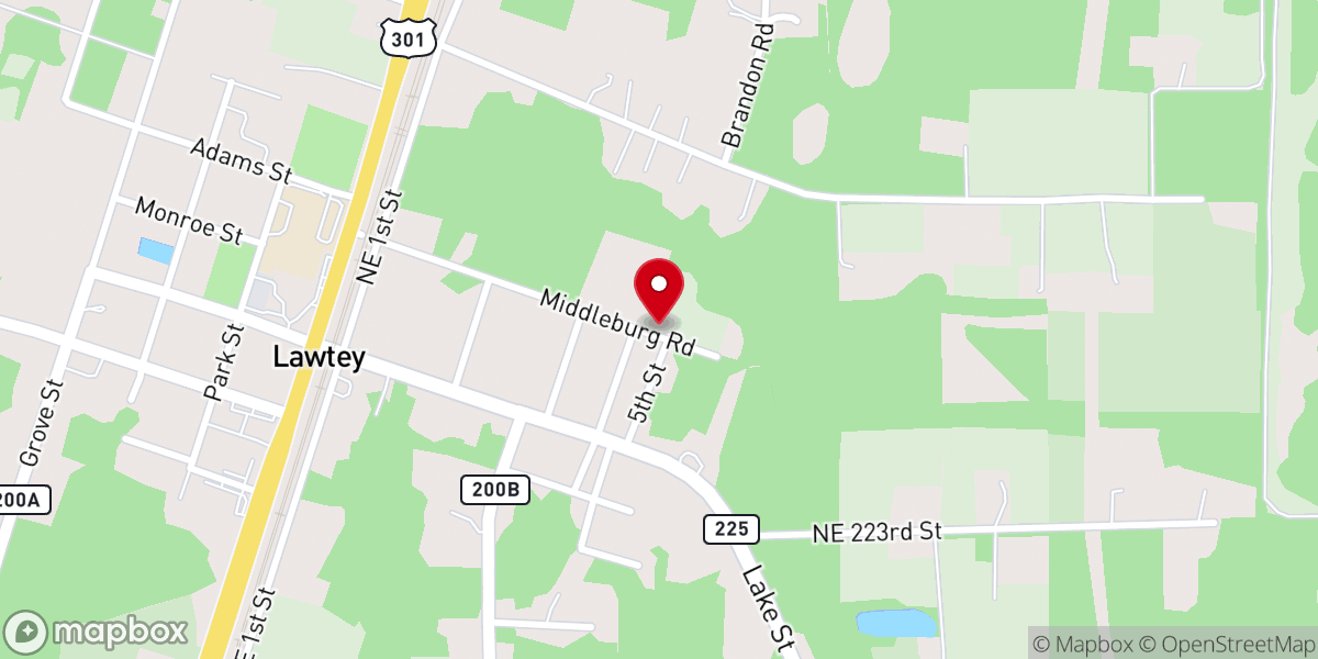 Map showing location of Philadelphia Missionary Church