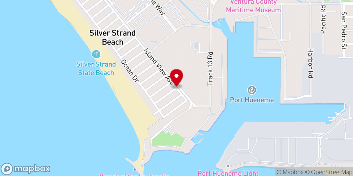 Map showing location of Crossview Christian School