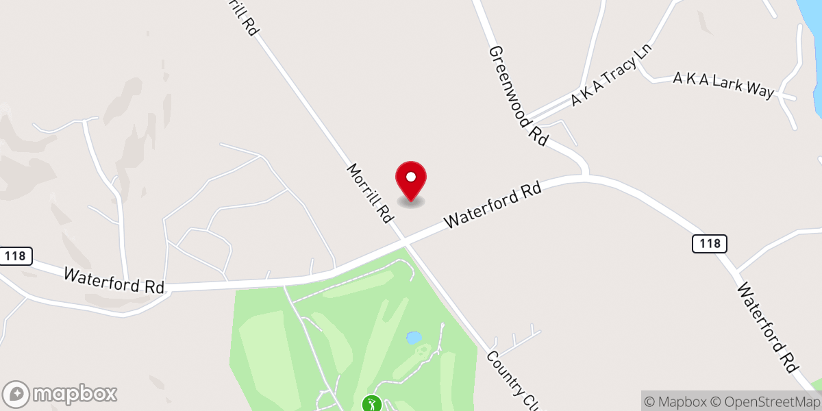 Map showing location of First Church of Christ, Scientist