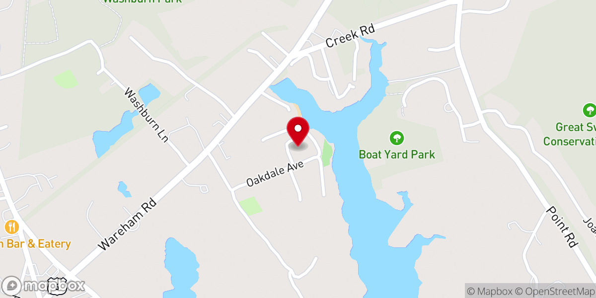 Map showing location of Camp Marion