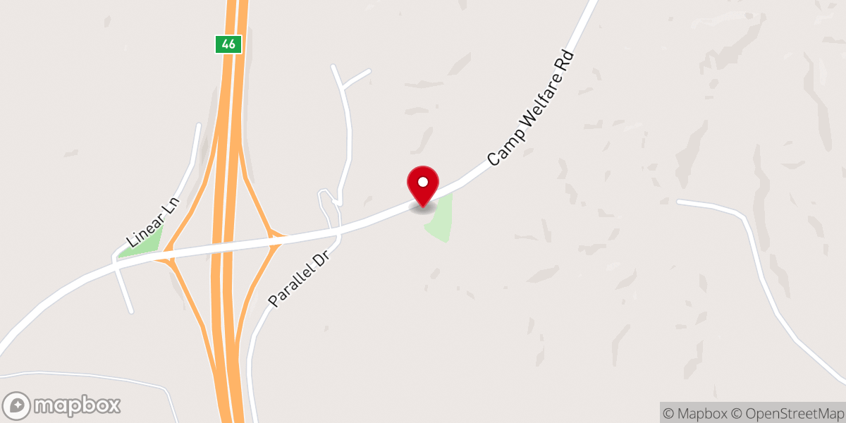 Map showing location of Greater Mt. Zion Baptist Church
