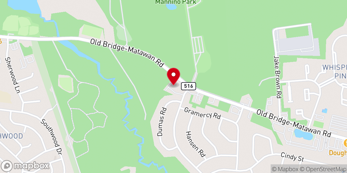 Map showing location of RCCG The Covenant Church NJ