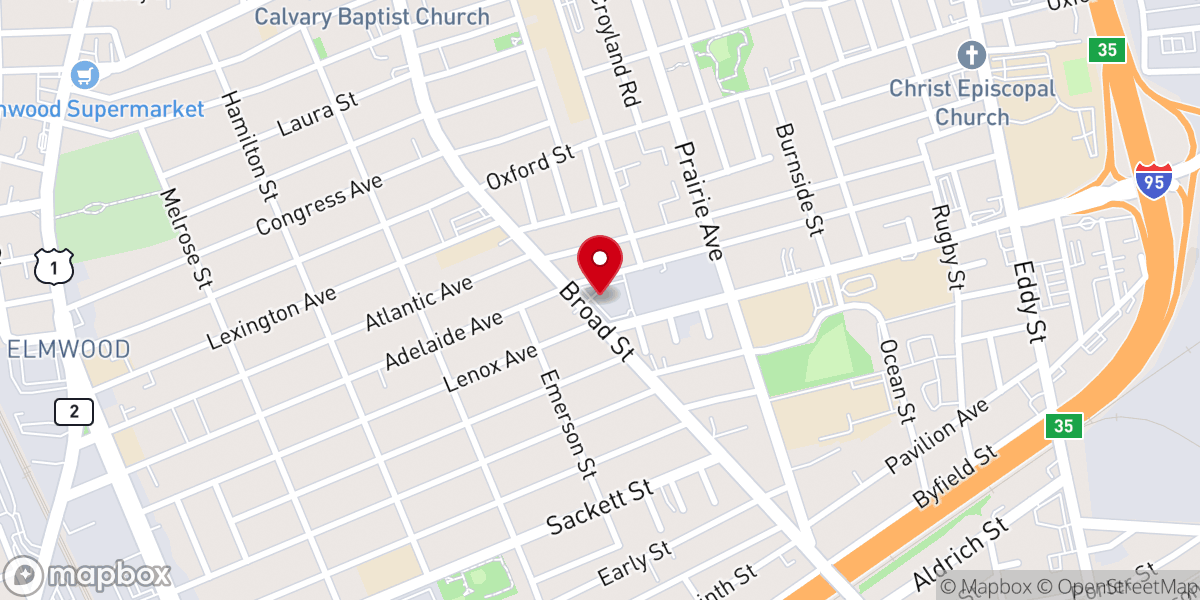 Map showing location of Church of the Lord Jesus