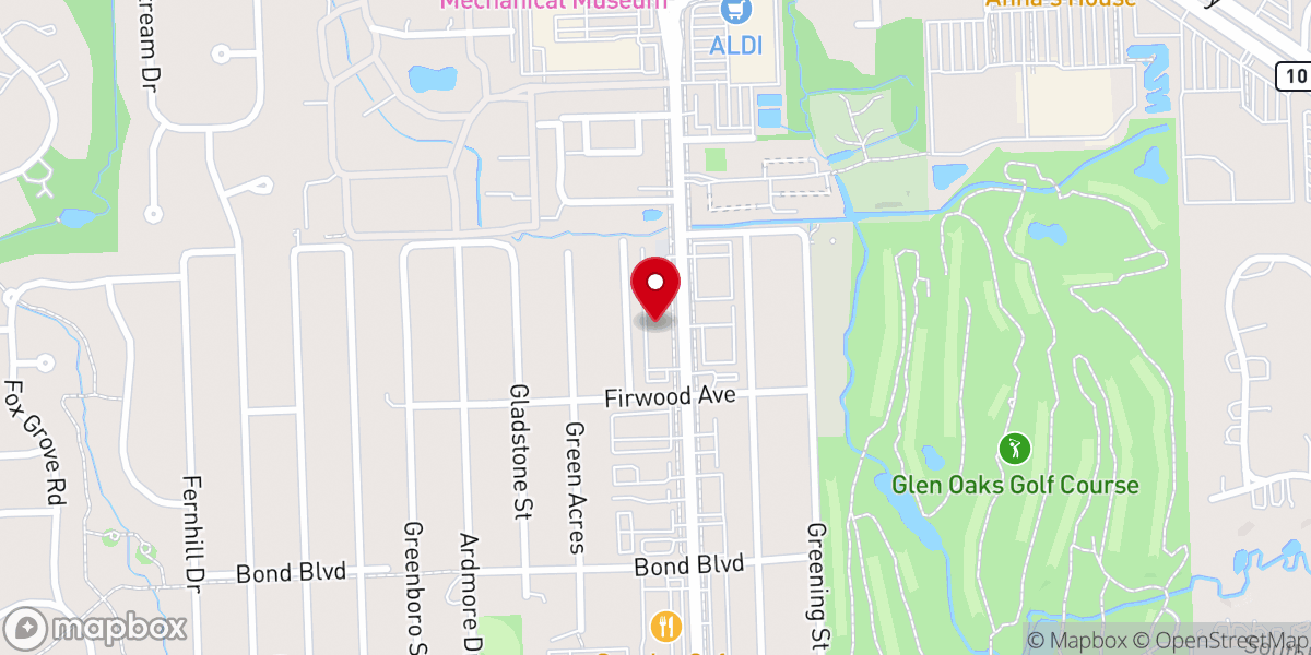 Map showing location of Sisters of Mercy: Farmington Hills, MI
