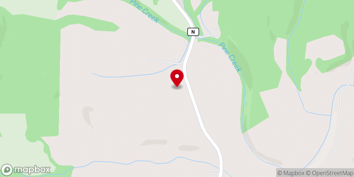 Map showing location of Smith Chapel
