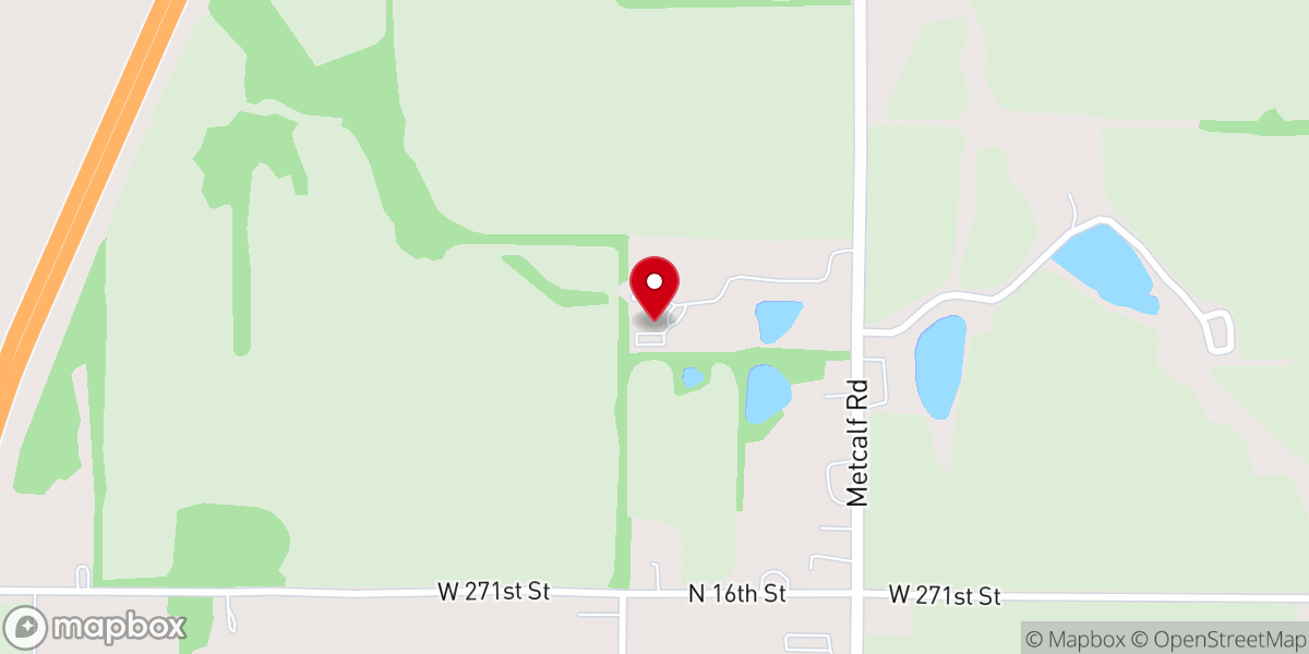 Map showing location of The English Barn