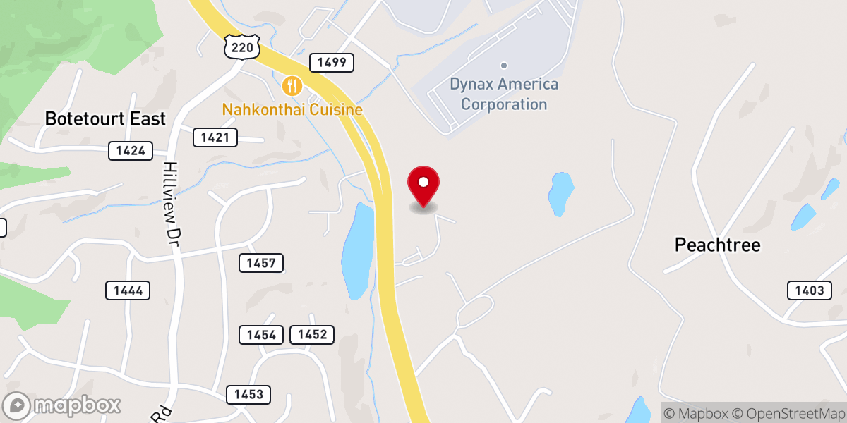 Map showing location of Journey Church Office