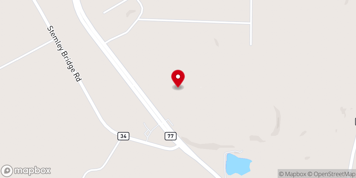 Map showing location of West Side Church