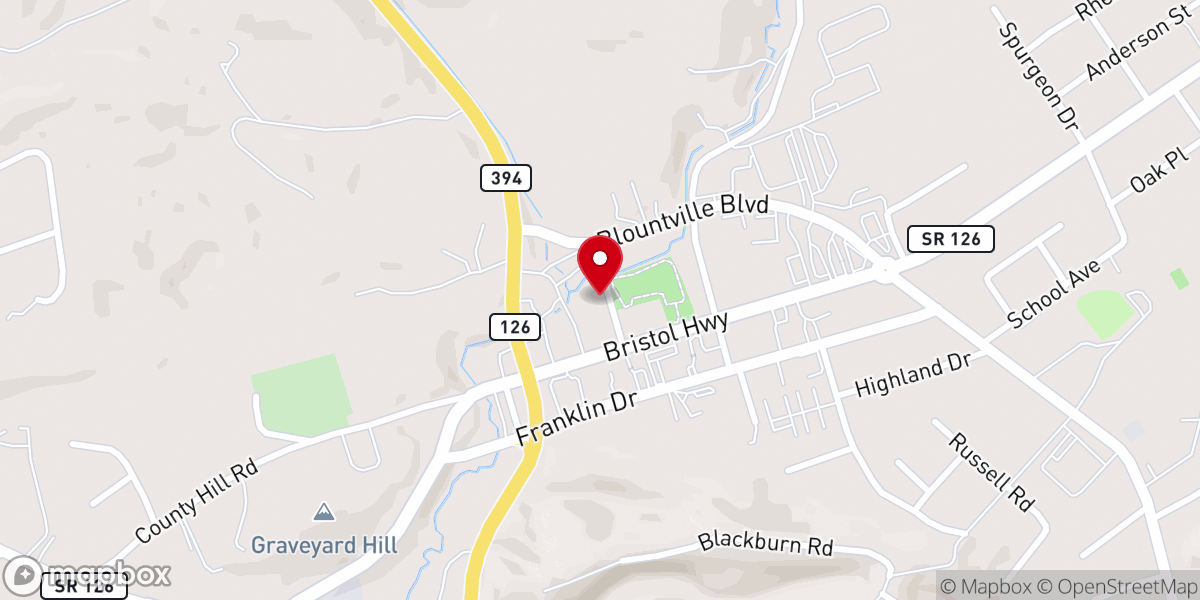 Map showing location of The Loving Acts Ministry
