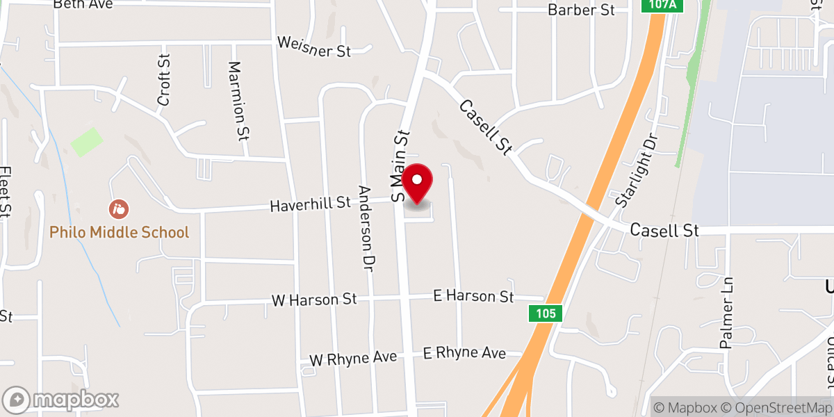 Map showing location of La Comunidad Amada de Cristo / Christ's Beloved Community