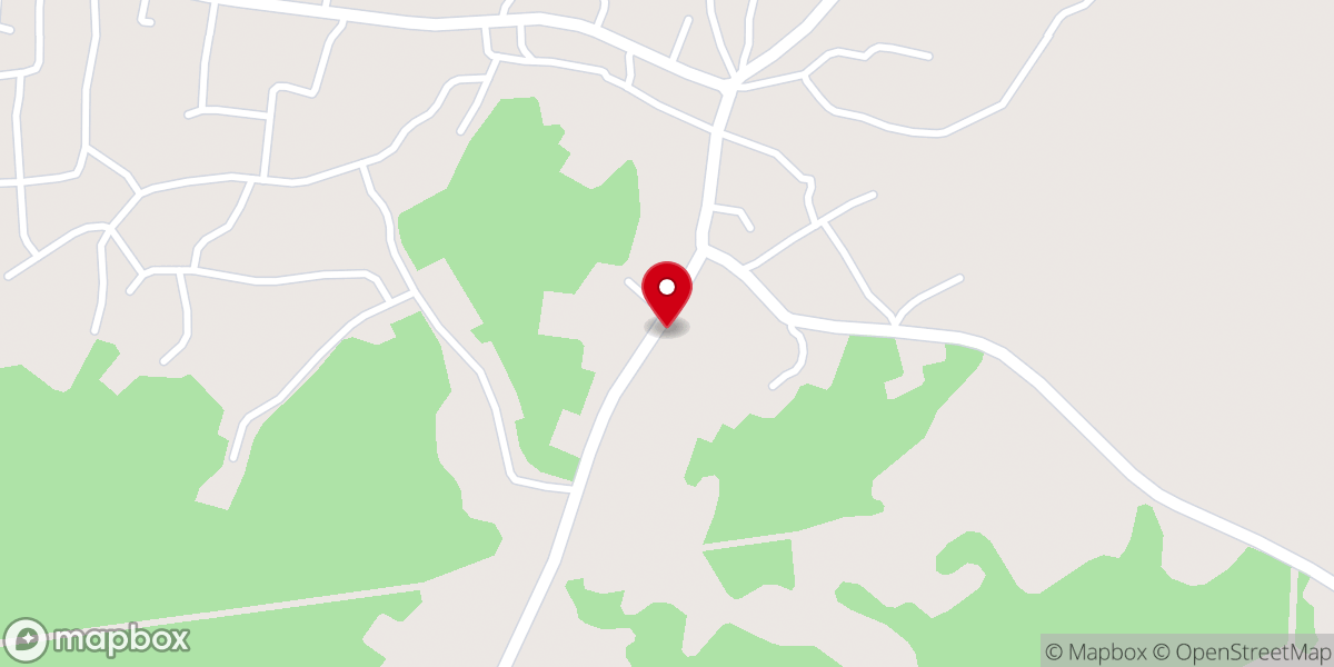 Map showing location of St. John Anglican Church, Usiefrun Parish