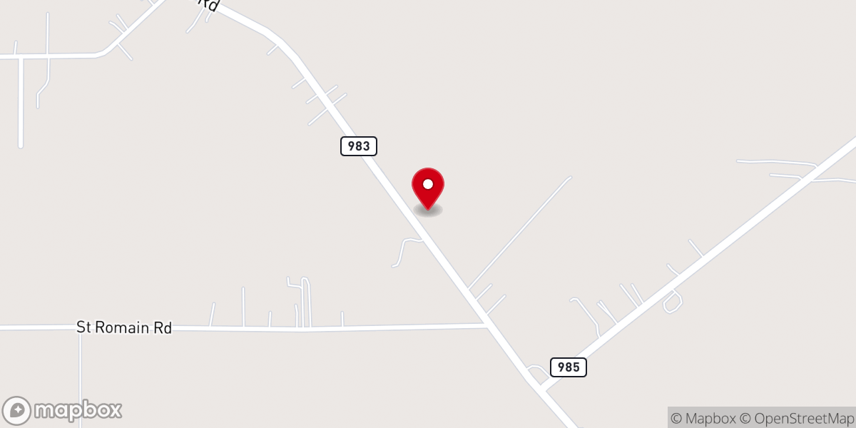 Map showing location of St Paul Baptist Church