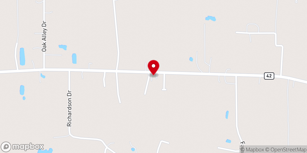 Map showing location of Victory in Christ of Louisiana