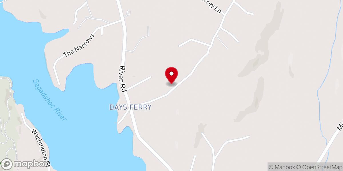 Map showing location of Day's Ferry Congregational Church UCC