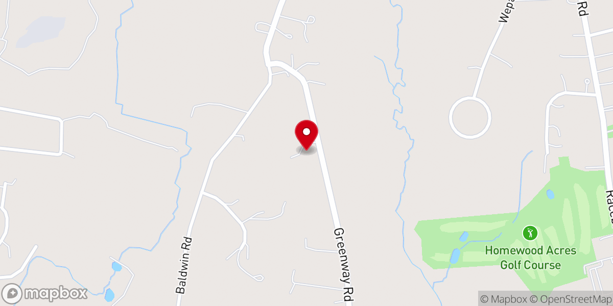 Map showing location of The church in Woodbridge