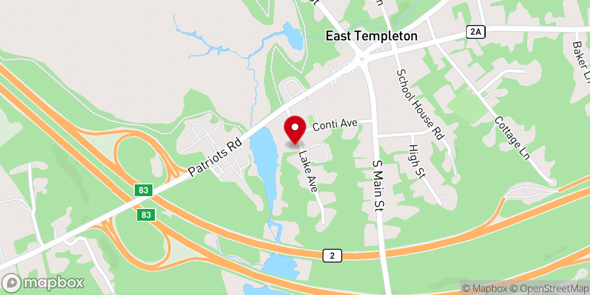 Map showing location of Holy Cross