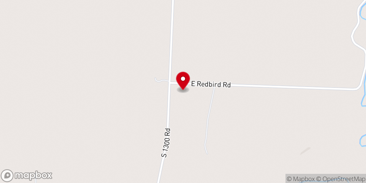 Map showing location of Sylvan Dale Baptist Church