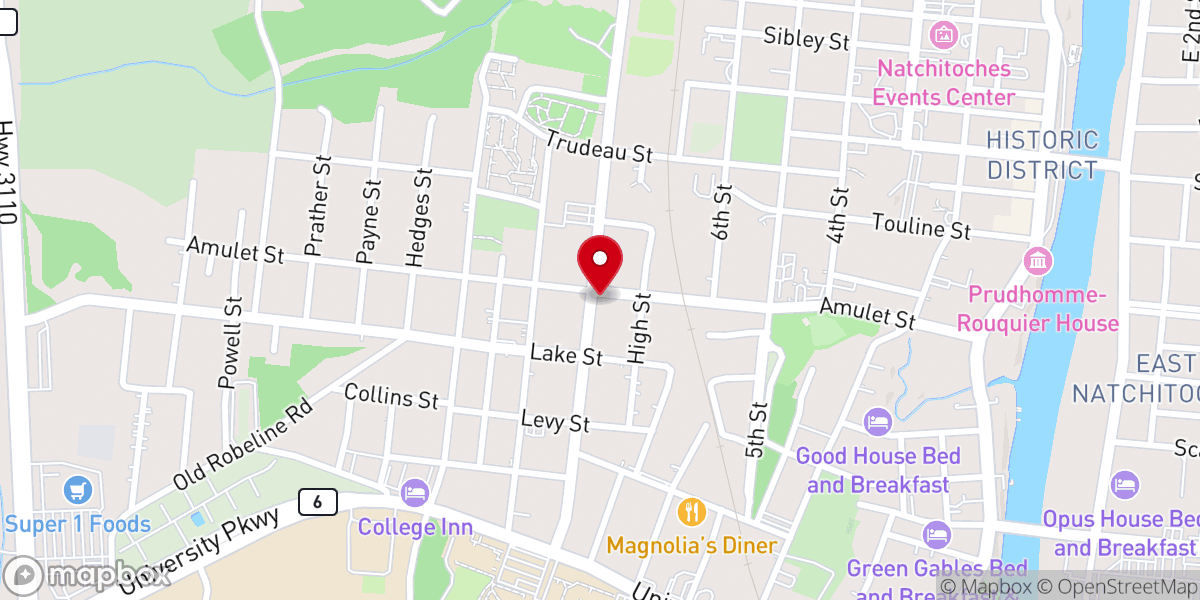 Map showing location of Shekinah Glory Church of God