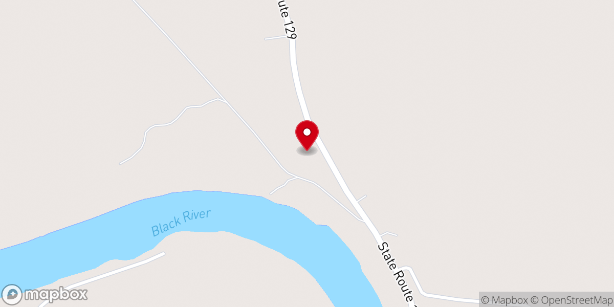 Map showing location of Acme Baptist Church
