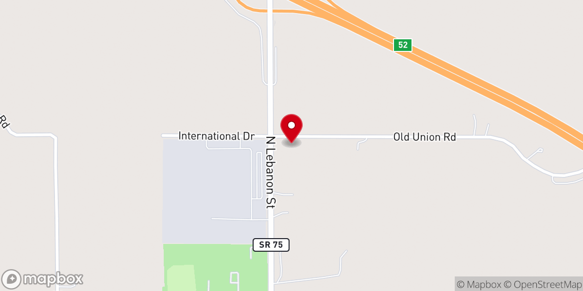 Map showing location of Harvestime Fellowship