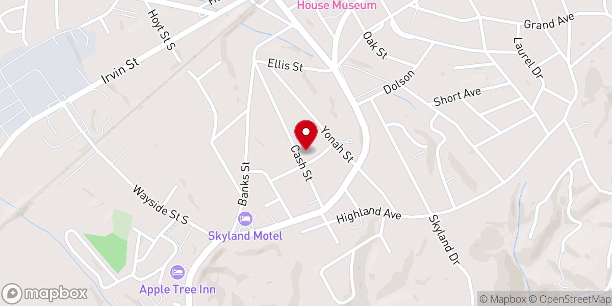 Map showing location of Iglesia de Dios Church of God - Food Distribution Center