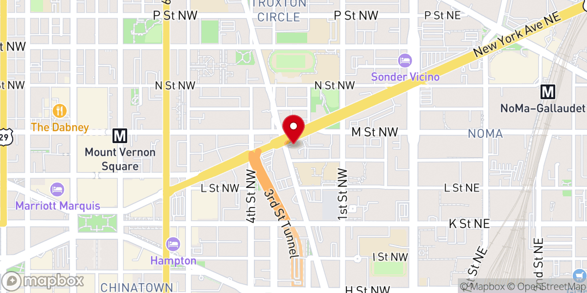 Map showing location of Northwest Church Family Network