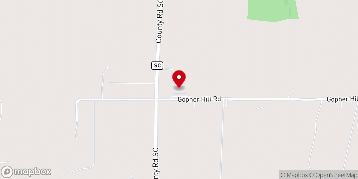 Map showing location of St Paul's Lutheran School
