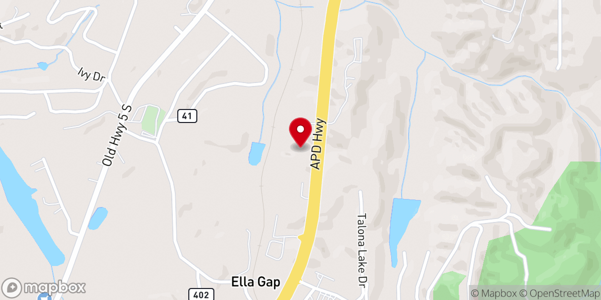 Map showing location of Emmanuel Full Gospel Church