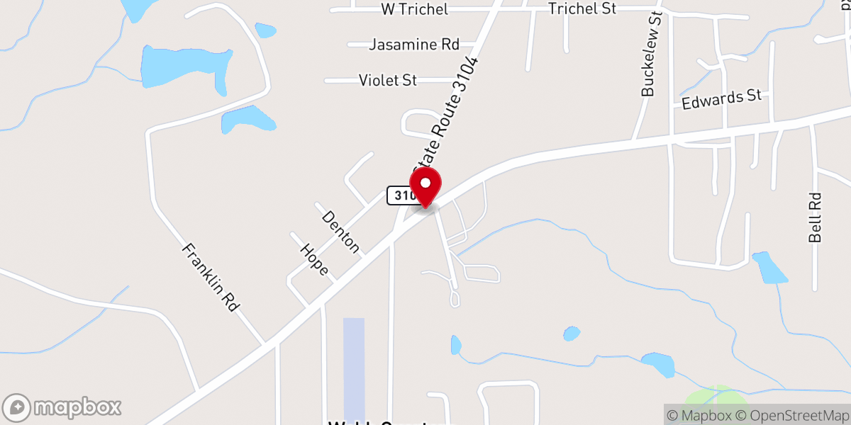 Map showing location of Truthway Church at LaSalle