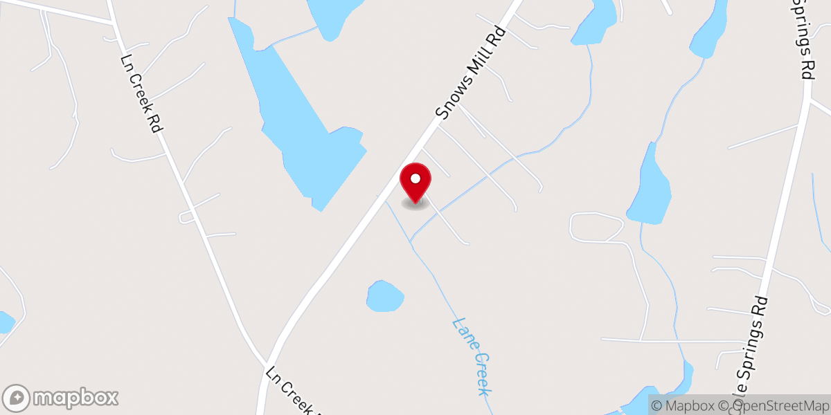 Map showing location of Missionary Care Ministry