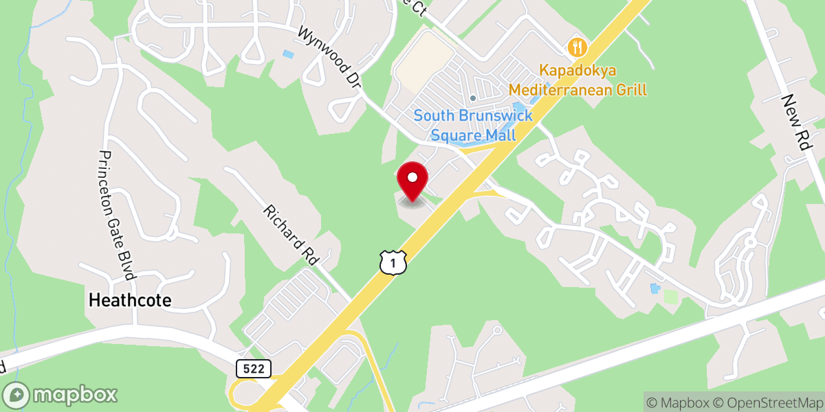 Map showing location of Redeemed Christian Church Dayspring Worship Center Inc