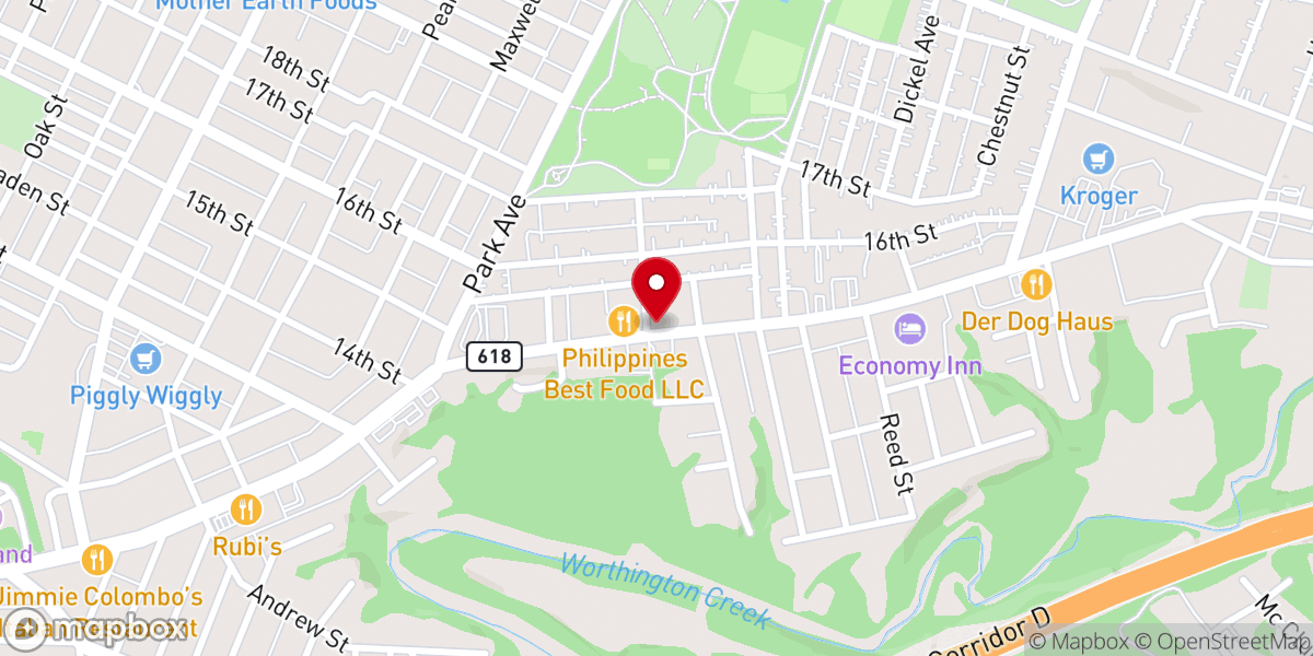 Map showing location of Church of His Presence