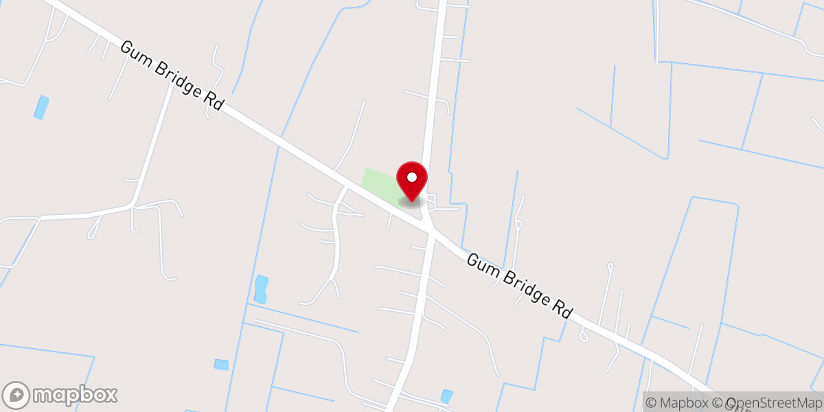 Map showing location of Charity United Methodist Church
