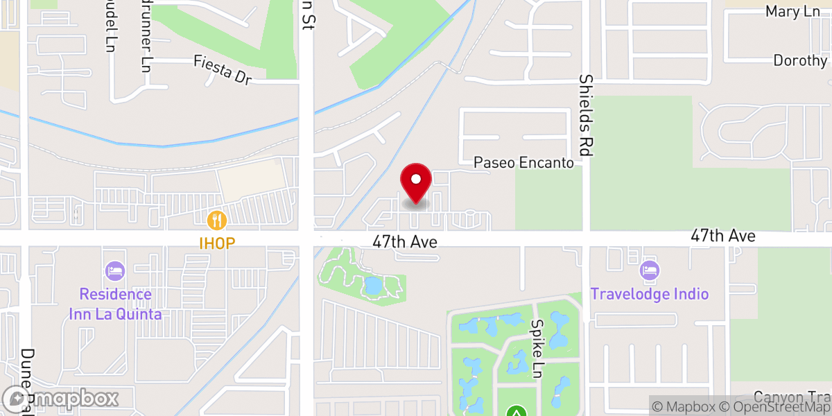 Map showing location of Destiny Church