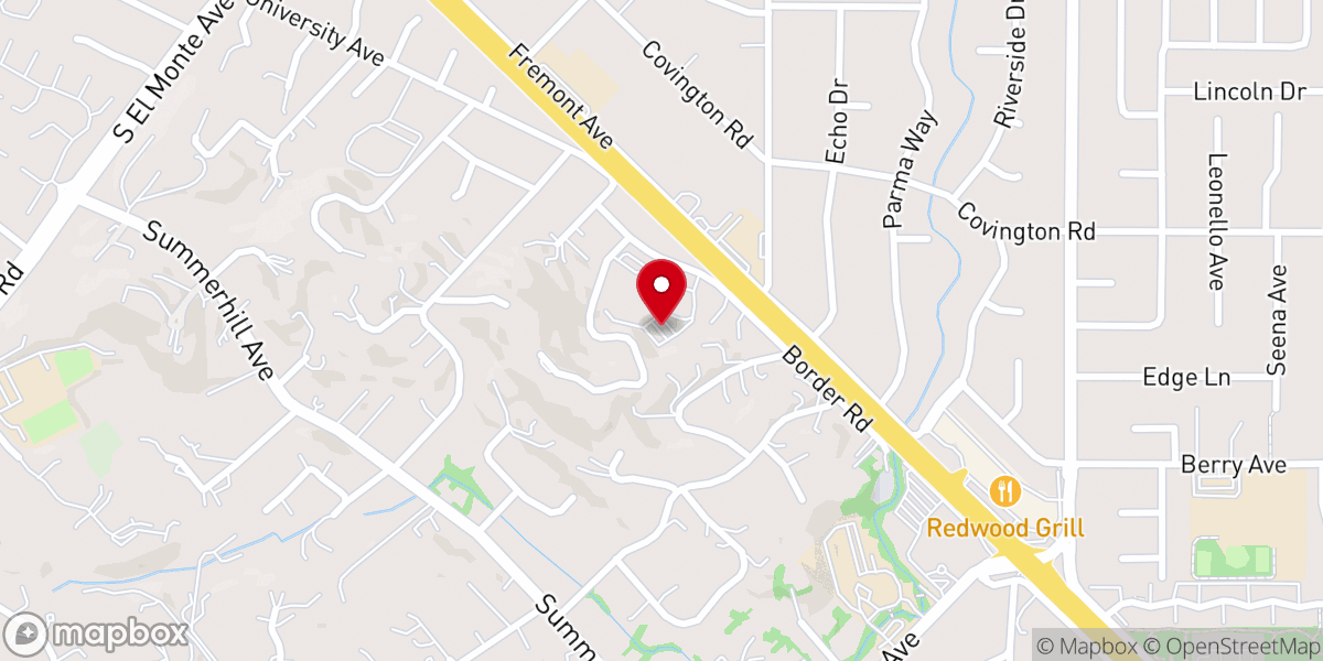Map showing location of Christ Episcopal Church