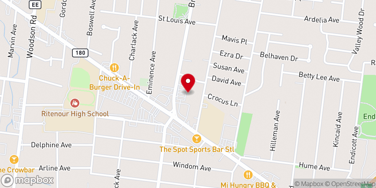 Map showing location of Hearts for the Harvest Ministries Inc