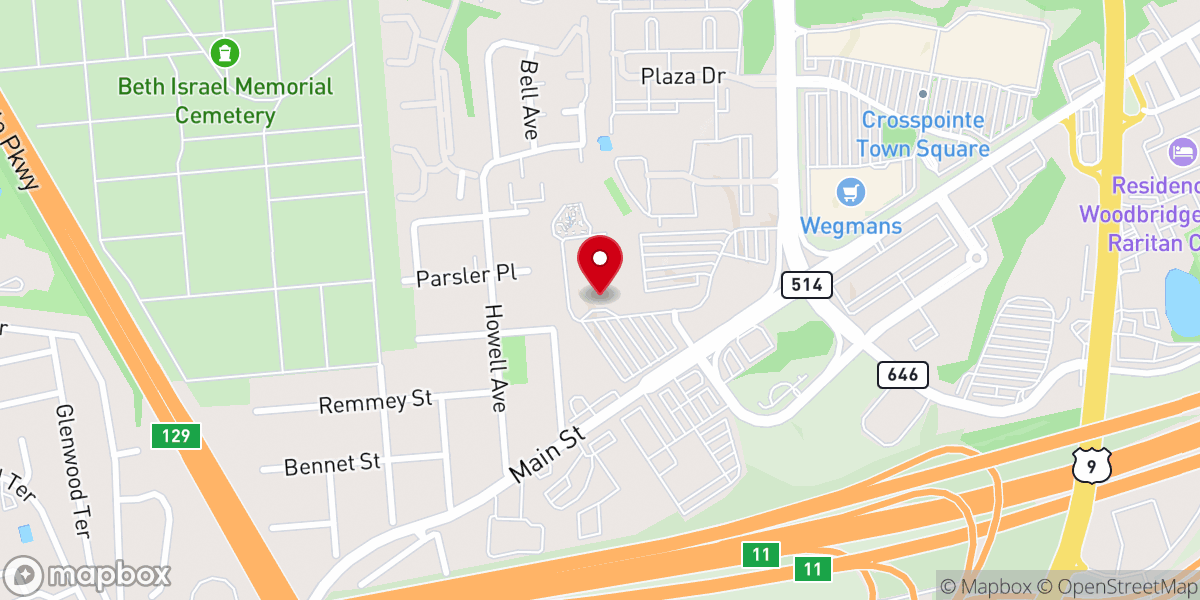 Map showing location of Community Center of Lakewood Inc